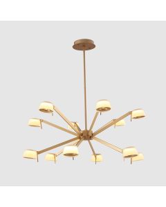 LUMIDECO MEDITATION 12 ARM PENDANT LIGHT- 63W