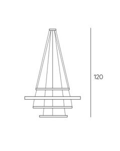 HALO SUSPENDED LAMP LUMINAIRES- 33W+56W+40W+31W