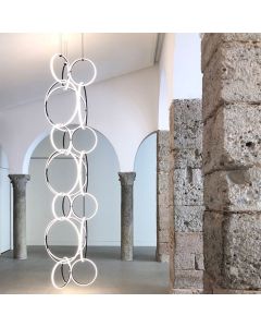 LUMIDECO ORBIT BLACK SUSPENDED 3000K LUMINAIRES-38W