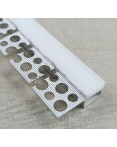 15X14X3000MM RECESSED FLEXIBLE ALUMINUM PROFILE+SILICONE DIFFUSER