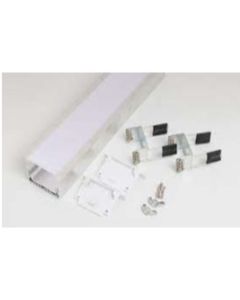 ALUMINUM SURFACE WITH PENDANT PROFILE LUMINAIRES