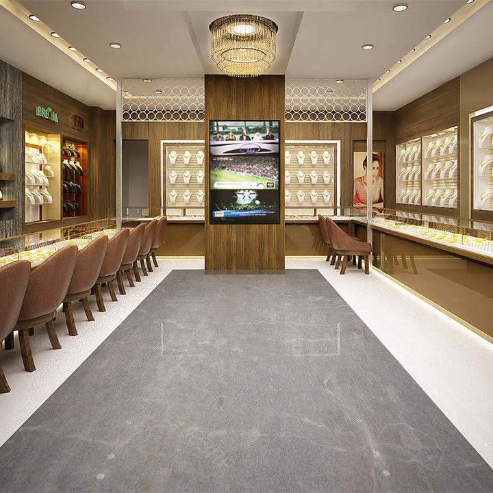 Sparkly Jewelry Display Rotating LED Spotlight from LUMIBRIGHT