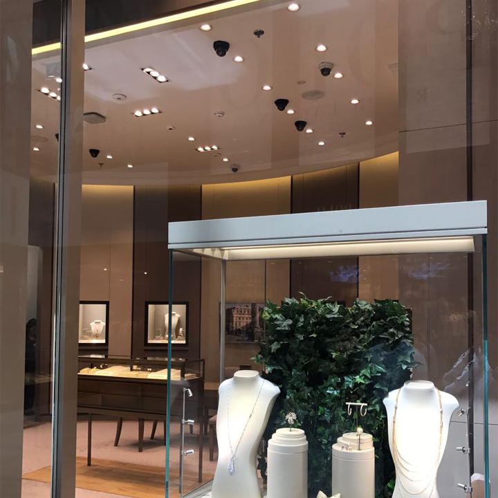 Spotlights and Strip Lights installed at Boucheron Retail Outlet