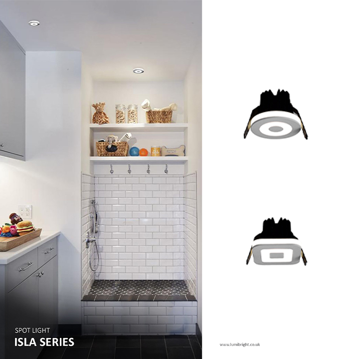 Water-Resistant Isla Spotlights