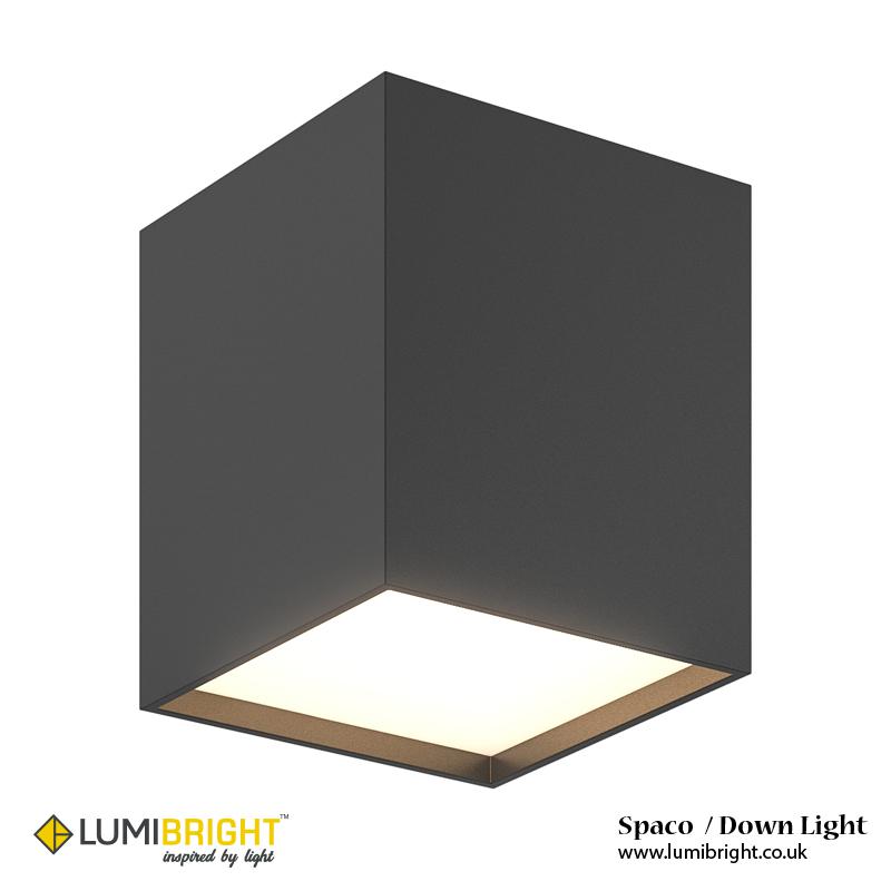 LUMIBRIGHT SPACO 10W 4000K SAND WHITE DOWN LIGHT IP20 view 2