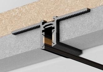 SLIMPSY Trimless Recessed Track 1m (LBMGA132) view 2