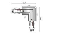LUMISYS 2460826 - TRACK ACCESSORIES