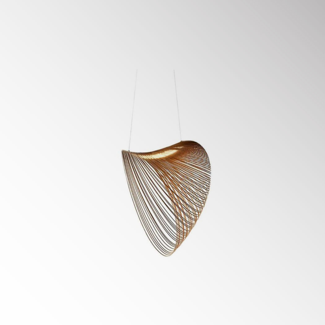 LUMIDECO REIGN ROSE GOLDEN SUSPENDED LAMP