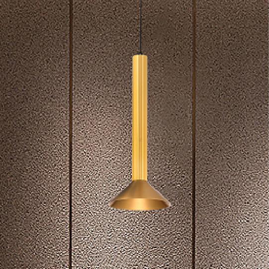 LUMIDECO GILLES GOLDEN SUSPENDED LAMP IP20 view 3