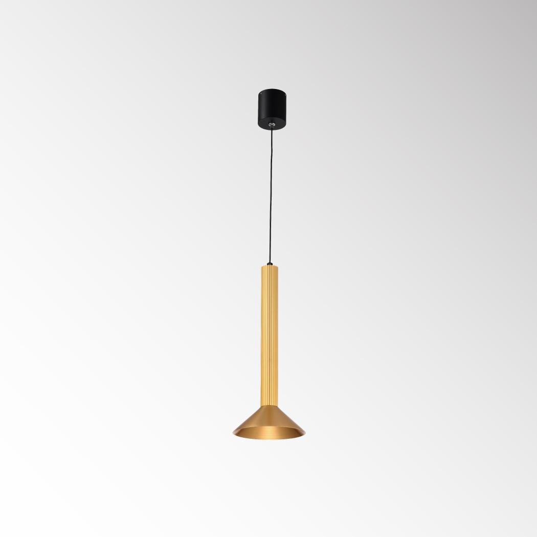 LUMIDECO GILLES GOLDEN SUSPENDED LAMP IP20 view 2