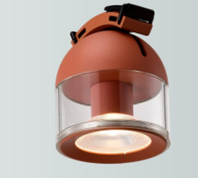 LUMIDECO BRAID SERIES 48VDC IP20 TERRA RED FINISH BRAIDED TAPE MODULAR SYSTEMS LDMB126