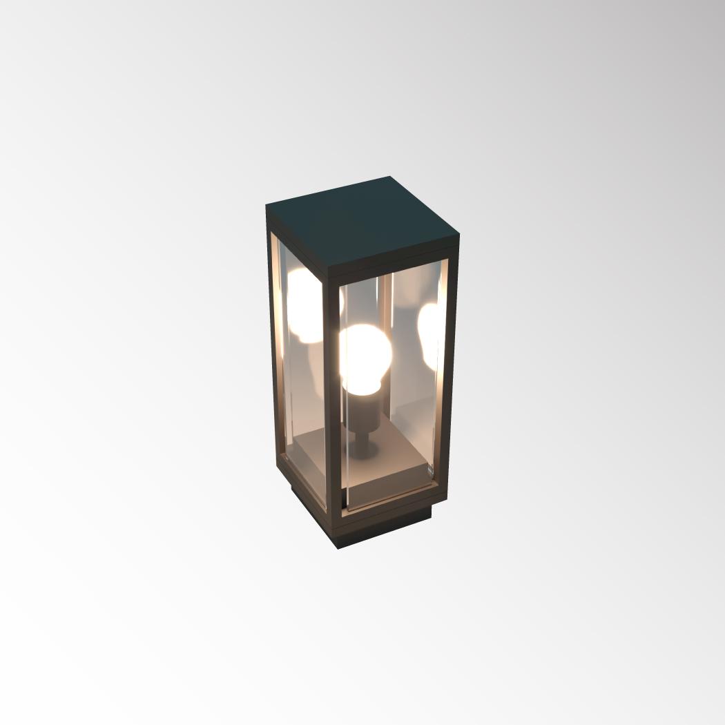 LUMIVILLE URBAN LONDIS E27x1 BOLLARD LIGHT IP54 view 3