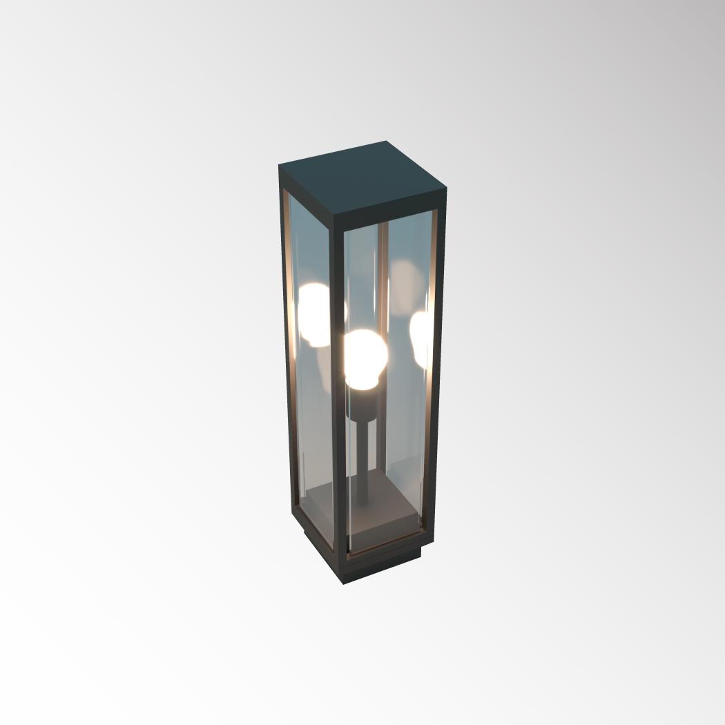 LUMIVILLE URBAN LONDIS E27x1 BOLLARD LIGHT IP54 view 3