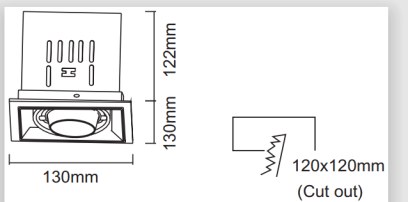 LBE2051 dimension drawing
