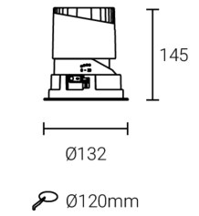 LBE2161 dimension drawing
