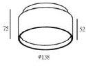 LBE3001 dimension drawing