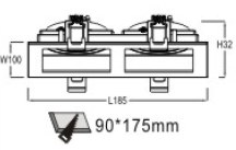LBMF087 dimension drawing