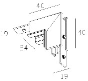 LBMGA024 dimension drawing