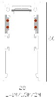 LBMGA041 dimension drawing