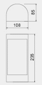 LVU4028 dimension drawing