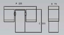 LVU4037 dimension drawing