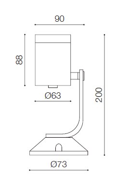 LVU6108 dimension drawing