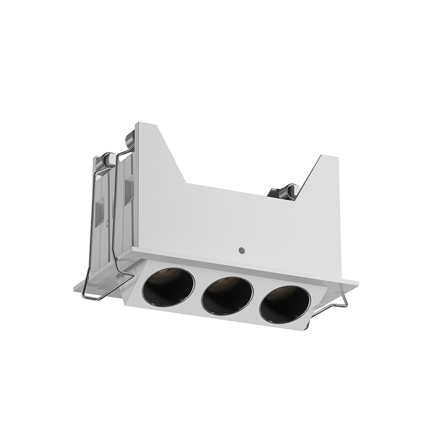 LUMIBRIGHT FUSION SERIES 3X2W 89X51X50MM IP20 CEILING RECESSED ADJUSTABLE LINEAR INTAKE FRAME SPOTLIGHT